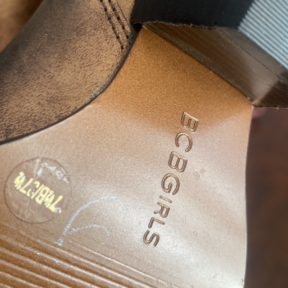 Bronze Gold Cowboy Cowgirl Boots BCBGIRLS Metallic - Picture 5 of 5